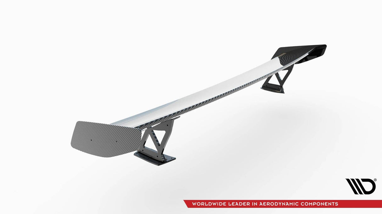 Maxton Design Carbon Spoiler With External Brackets Uprights BMW M4 G82 / M440I G22 / 4 M-Pack G22