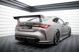 Maxton Design Carbon Spoiler With External Brackets Uprights BMW M4 G82 / M440I G22 / 4 M-Pack G22