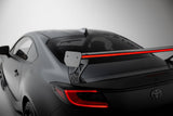 Maxton Design Carbon Spoiler With External Brackets Uprights + LED Toyota GR86