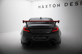 Maxton Design Carbon Spoiler With External Brackets Uprights + LED Toyota GR86
