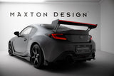Maxton Design Carbon Spoiler With External Brackets Uprights + LED Toyota GR86