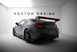 Maxton Design Carbon Spoiler With External Brackets Uprights + LED Toyota GR86