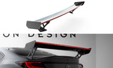 Maxton Design Carbon Spoiler With External Brackets Uprights + LED Toyota GR86