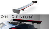 Maxton Design Carbon Spoiler With External Brackets Uprights + Led Toyota Supra Mk5