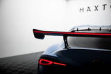 Maxton Design Carbon Spoiler With External Brackets Uprights + Led Toyota Supra Mk5