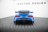 Maxton Design Carbon Spoiler With External Brackets Uprights Toyota Supra Mk5