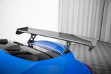 Maxton Design Carbon Spoiler With External Brackets Uprights Toyota Supra Mk5