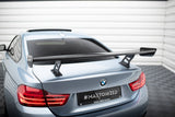Maxton Design Carbon Spoiler With Internal Brackets Uprights BMW 4 F32 / 4 F32 M-Pack Coupe