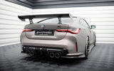 Maxton Design Carbon Spoiler With Internal Brackets Uprights BMW M4 G82 / M440I G22 / 4 M-Pack G22