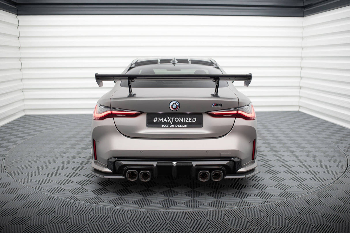 Maxton Design Carbon Spoiler With Internal Brackets Uprights BMW M4 G82 / M440I G22 / 4 M-Pack G22