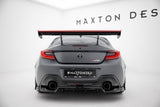 Maxton Design Carbon Spoiler With Internal Brackets Uprights + LED Toyota GR86