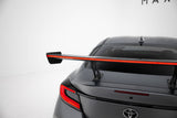 Maxton Design Carbon Spoiler With Internal Brackets Uprights + LED Toyota GR86
