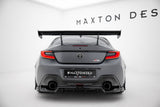 Maxton Design Carbon Spoiler With Internal Brackets Uprights Toyota GR86