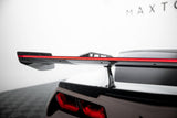 Maxton Design Carbon Spoiler With Upper Swan Mounting + LED Chevrolet Corvette Stingray / Grand Sport C7