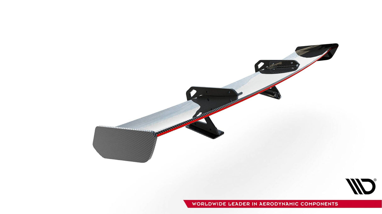Maxton Design Carbon Spoiler With Upper Swan Mounting + LED Toyota GR86
