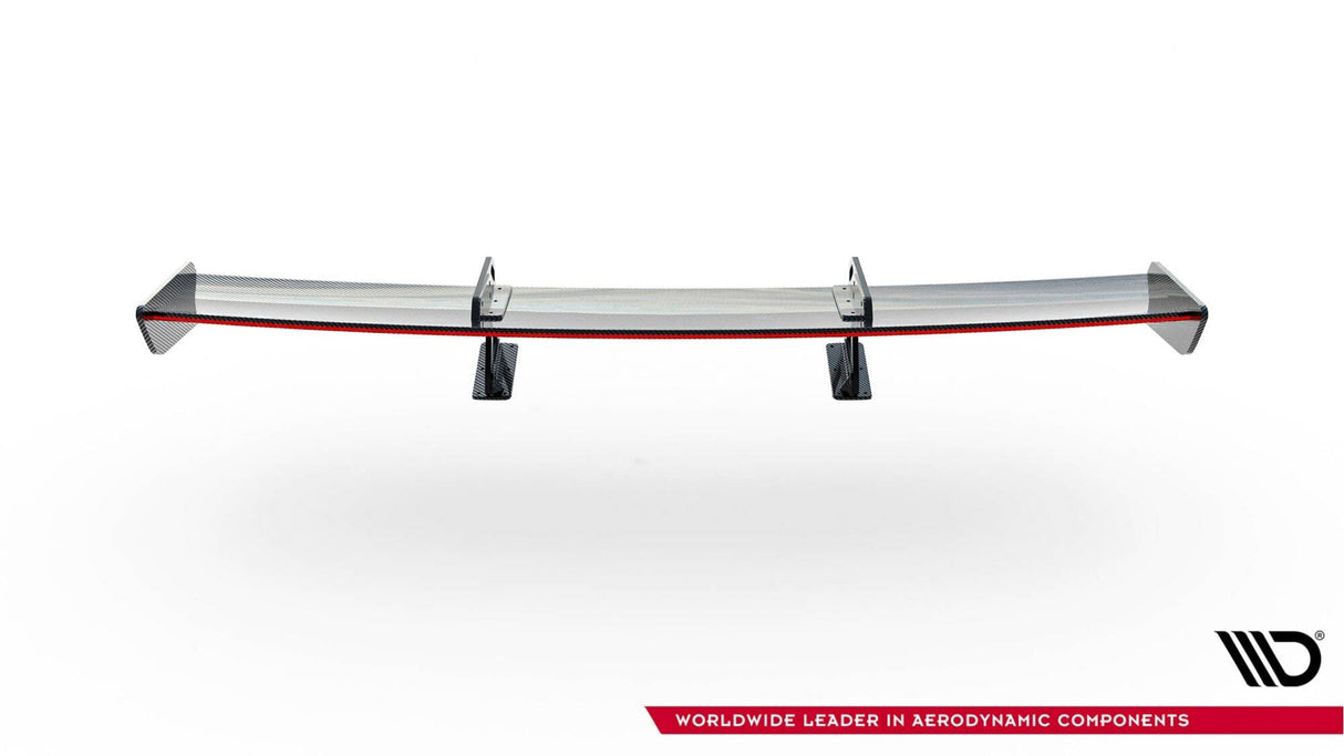 Maxton Design Carbon Spoiler With Upper Swan Mounting + LED Toyota GR86