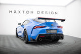 Maxton Design Carbon Spoiler With Upper Swan Mounting + Led Toyota Supra Mk5