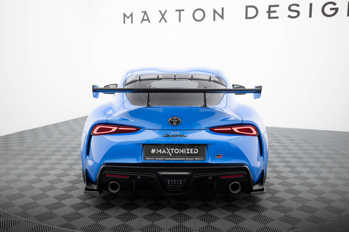 Maxton Design Carbon Spoiler With Upper Swan Mounting Toyota Supra Mk5