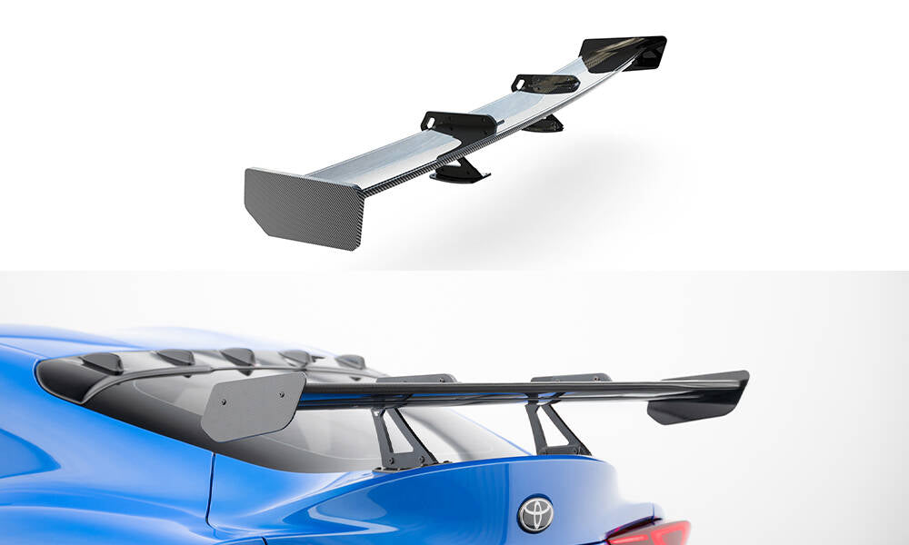 Maxton Design Carbon Spoiler With Upper Swan Mounting Toyota Supra Mk5
