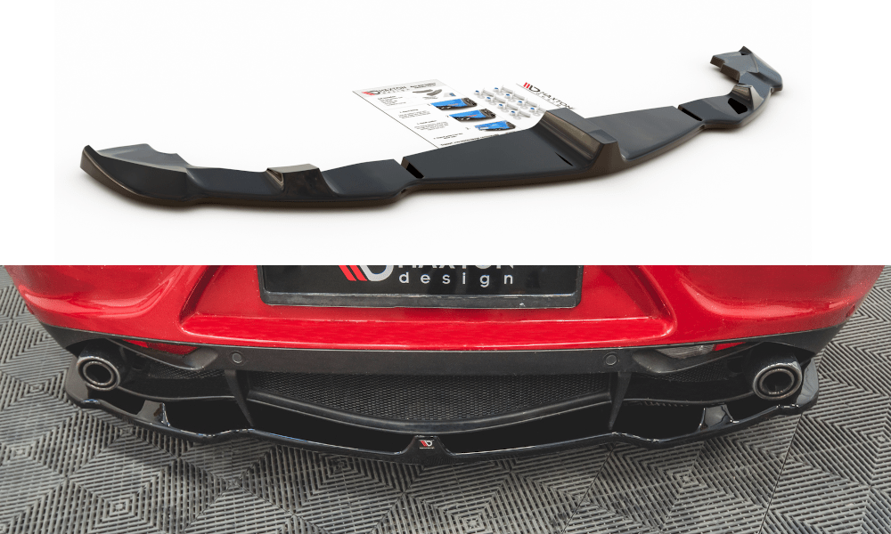 Maxton Design Central Rear Splitter Alfa Romeo 4C