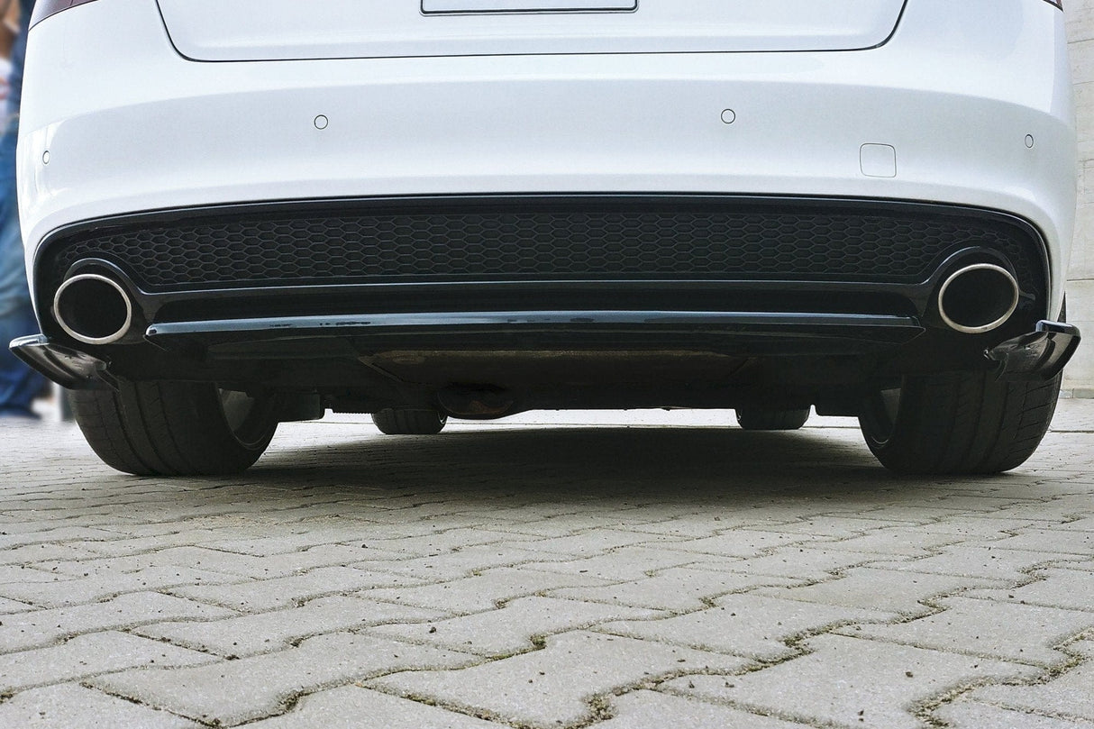 Maxton Design Central Rear Splitter Audi A5 S-Line 8T Fl Coupe / Sportback (Without Vertical Bars)