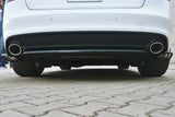 Maxton Design Central Rear Splitter Audi A5 S-Line 8T Fl Coupe / Sportback (Without Vertical Bars)