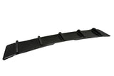 Maxton Design Central Rear Splitter Audi A5 S-Line F5 Coupe / Sportback (With Vertical Bars)