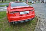 Maxton Design Central Rear Splitter Audi A5 S-Line F5 Coupe / Sportback (Without Vertical Bars)