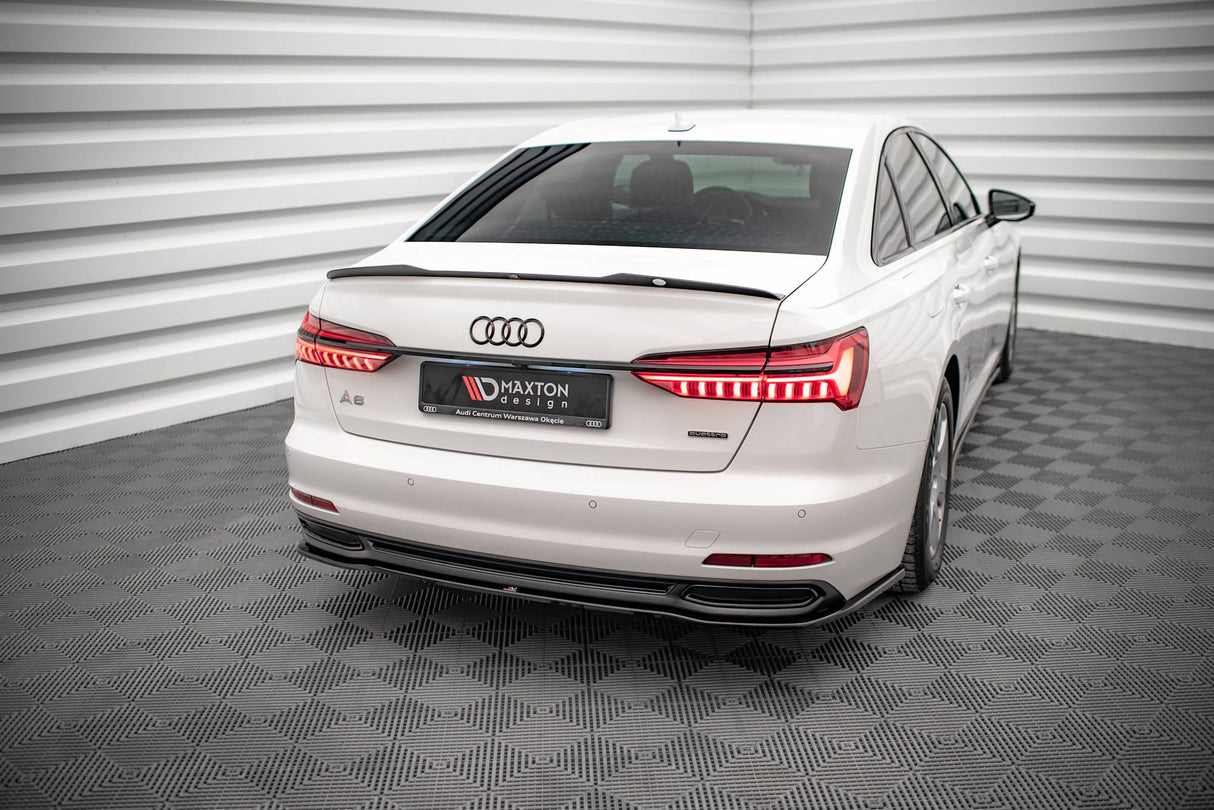 Maxton Design Central Rear Splitter Audi A6 C8