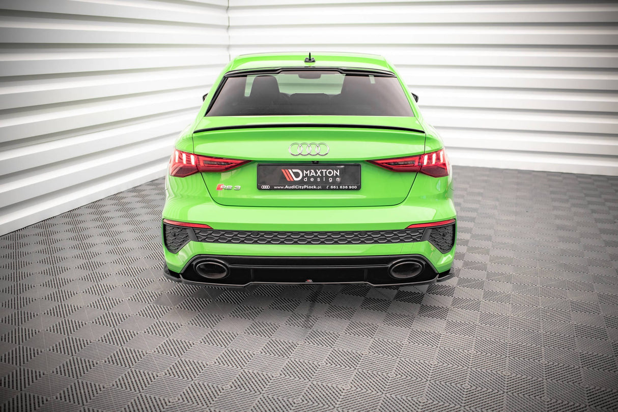 Maxton Design Central Rear Splitter - Audi / 8Y / RS3 / Sedan