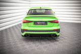 Maxton Design Central Rear Splitter - Audi / 8Y / RS3 / Sedan