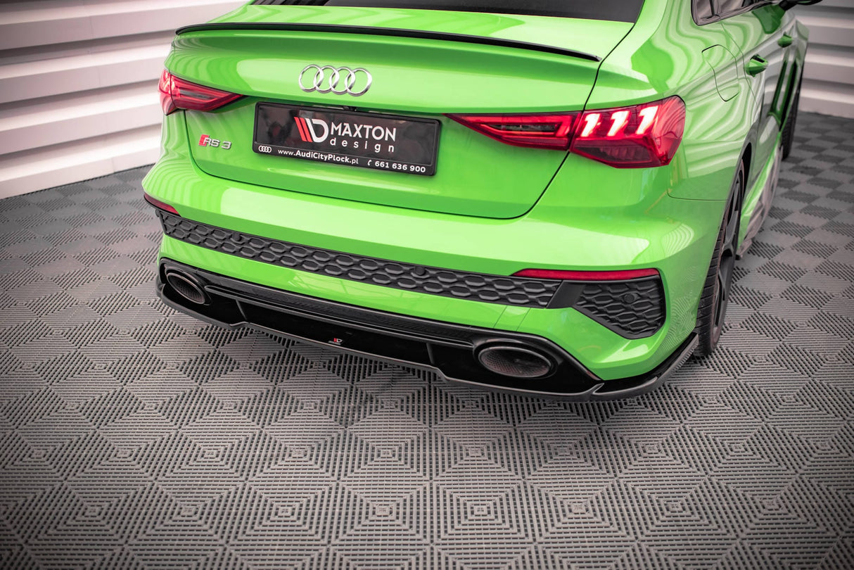 Maxton Design Central Rear Splitter - Audi / 8Y / RS3 / Sedan