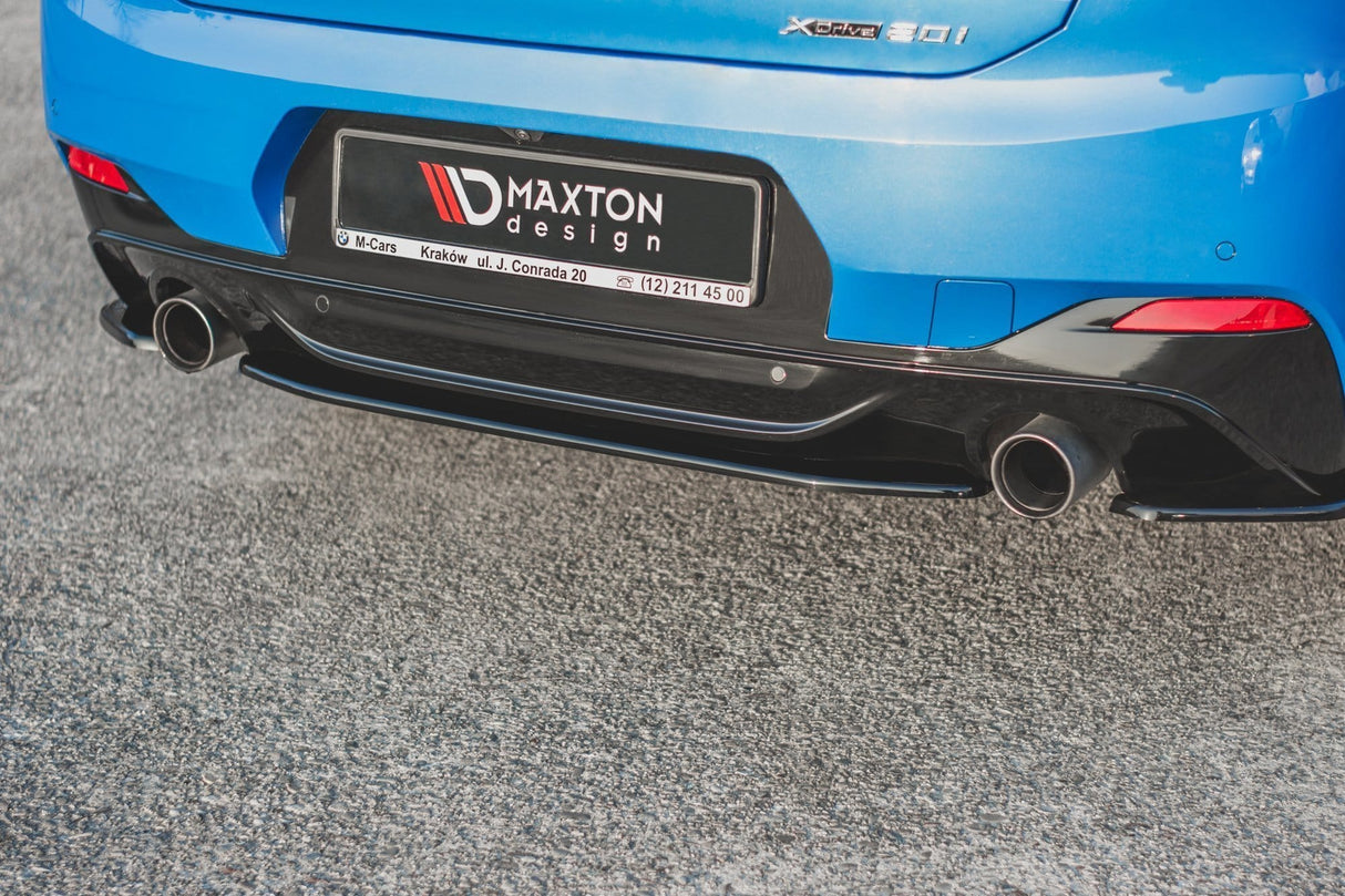Maxton Design Central Rear Splitter BMW X2 F39 M-Package
