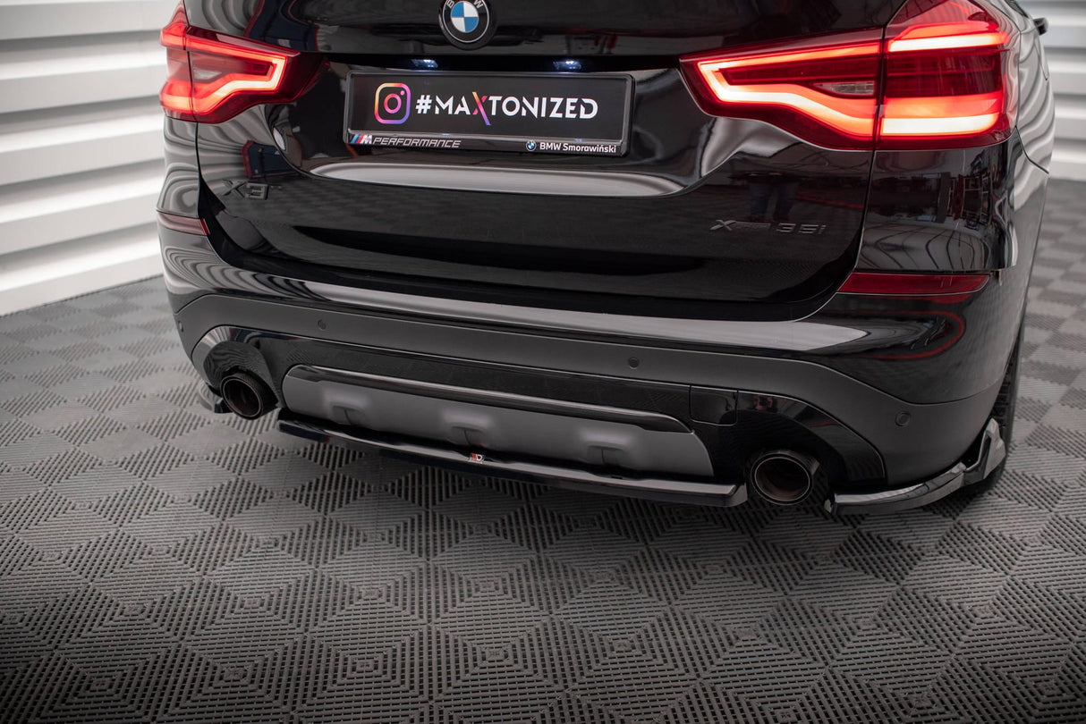 Maxton Design Central Rear Splitter BMW X3 G01