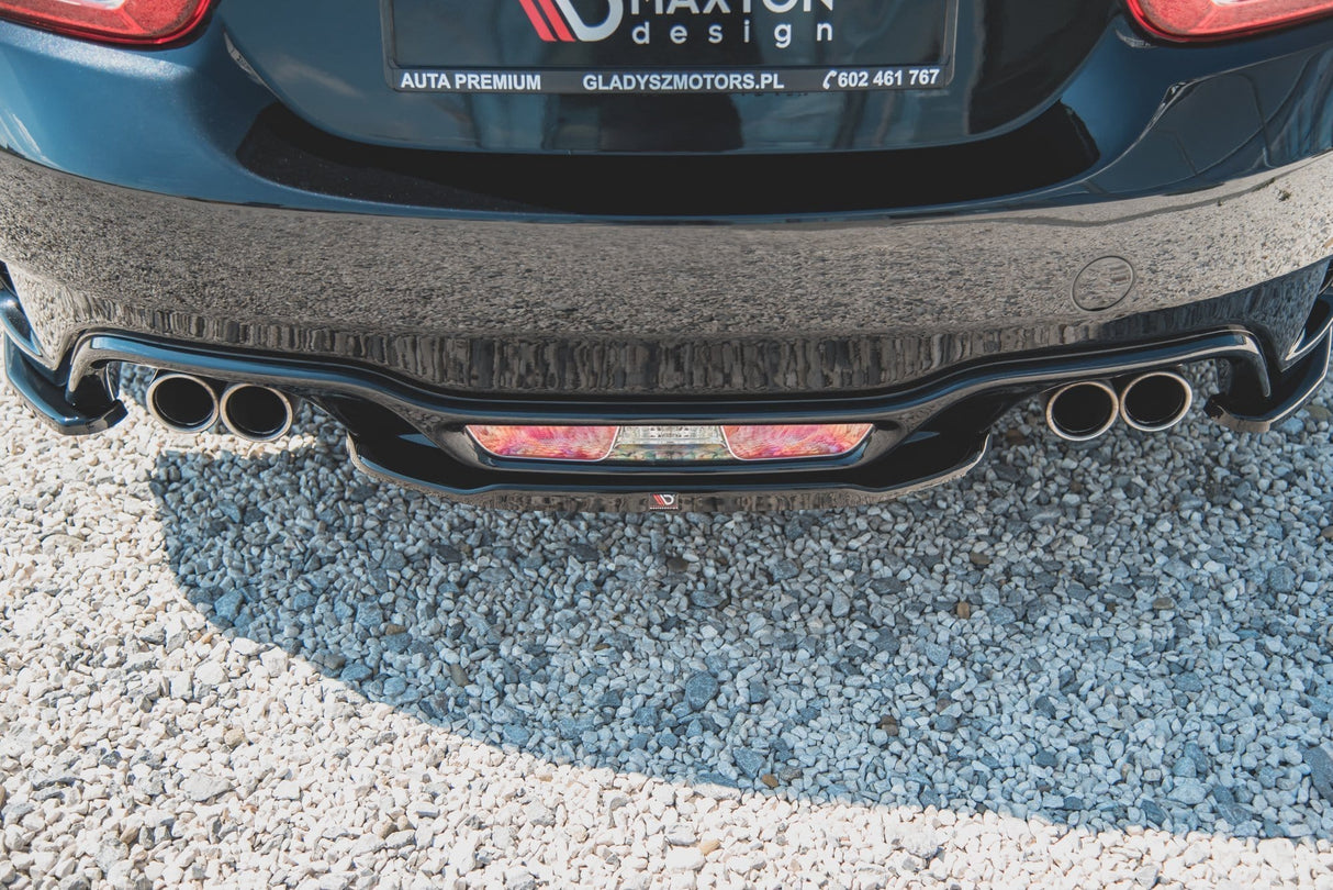 Maxton Design Central Rear Splitter Fiat 124 Spider Abarth