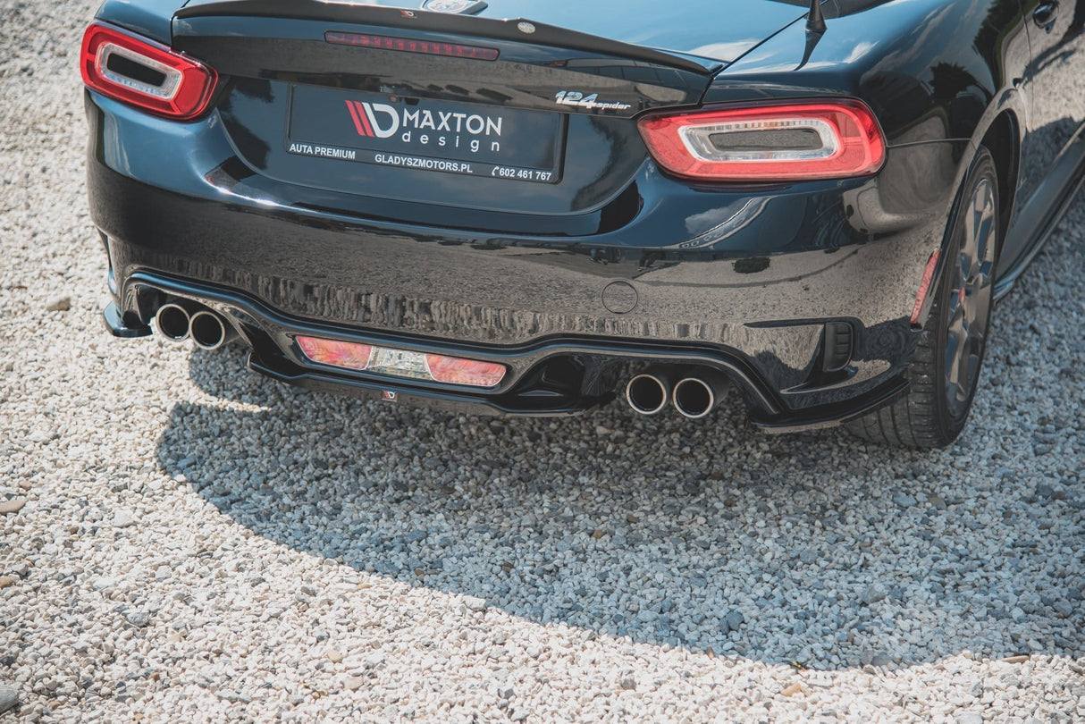 Maxton Design Central Rear Splitter Fiat 124 Spider Abarth