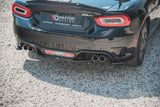Maxton Design Central Rear Splitter Fiat 124 Spider Abarth