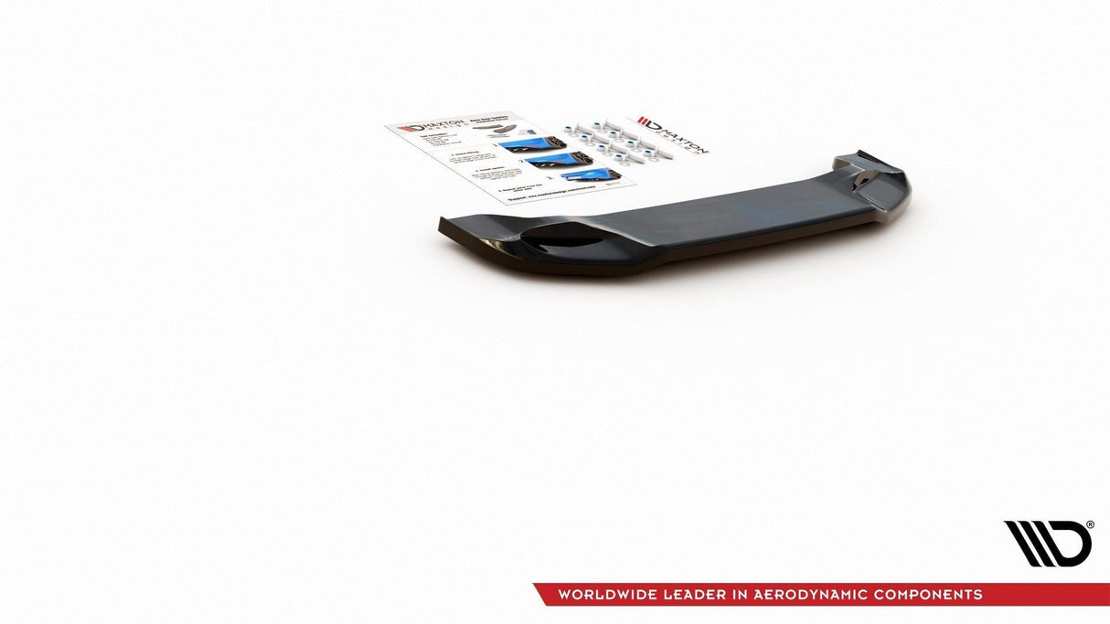Maxton Design Central Rear Splitter Fiat 124 Spider Abarth