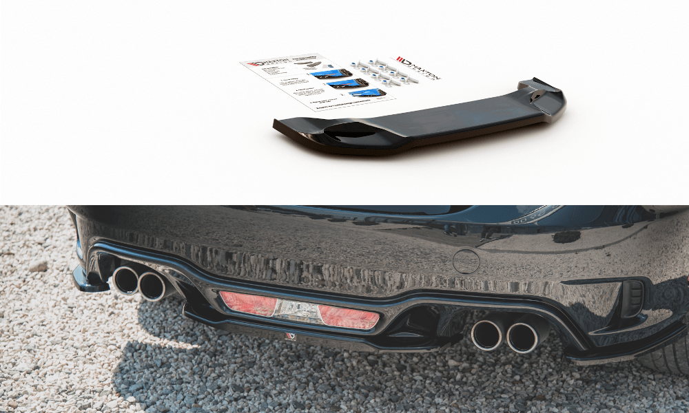 Maxton Design Central Rear Splitter Fiat 124 Spider Abarth