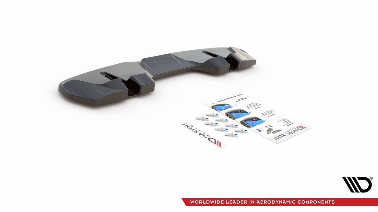 Maxton Design Central Rear Splitter Ford Mustang GT MK6 Facelift