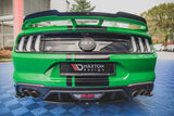 Maxton Design Central Rear Splitter Ford Mustang GT MK6 Facelift