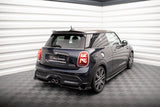Maxton Design Central Rear Splitter MINI Cooper S F56 Facelift