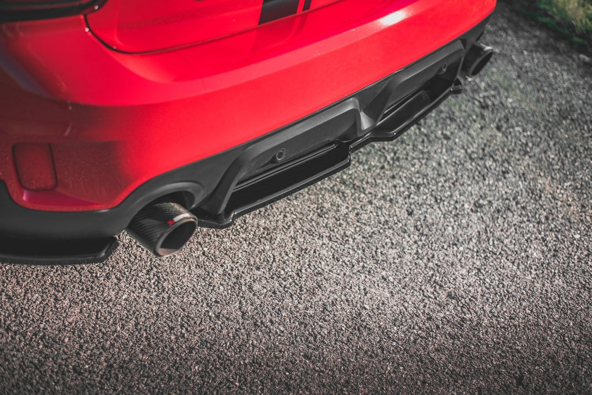 Maxton Design Central Rear Splitter Mini Countryman Mk2 F60 JCW