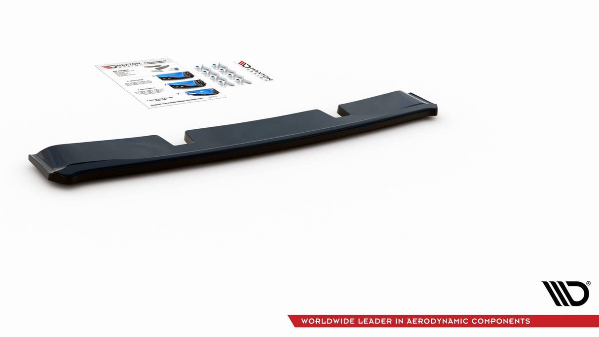 Maxton Design Central Rear Splitter Volkswagen Golf Mk8 GTi
