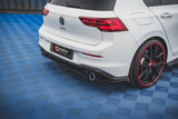 Maxton Design Central Rear Splitter Volkswagen Golf Mk8 GTi