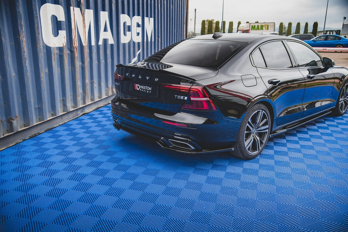 Maxton Design Central Rear Splitter Volvo S60 R-Design Mk3