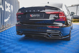 Maxton Design Central Rear Splitter Volvo S60 R-Design Mk3