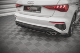 Maxton Design Central Rear Splitter Audi S3 8Y
