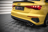 Maxton Design Central Rear Splitter For Audi S3 Sedan 8Y