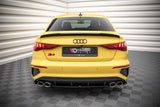 Maxton Design Central Rear Splitter For Audi S3 Sedan 8Y